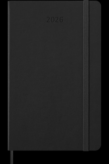 AGENDA MOLESKINE 2026 - DIARIA - TAPA DURA - LARGE - NEGRO - 6
