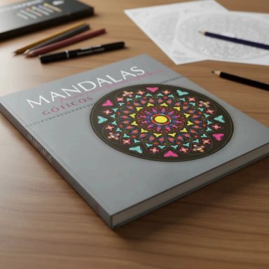 MANDALAS GOTICOS. LIBRO PARA COLOREAR - 2