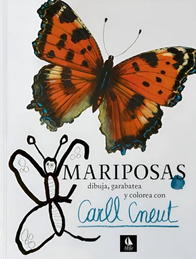 MARIPOSAS. DIBUJA, GARABATEA Y COLOREA - 1