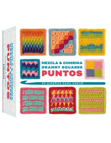 MEZCLA & COMBINA GRANNY SQUARES. PUNTOS - 1