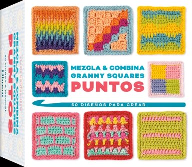 MEZCLA & COMBINA GRANNY SQUARES. PUNTOS - 5