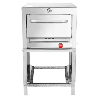 HORNO VENTUS INDUSTRIAL A GAS 1 CAM ACERO INOX 50X50 VHG-1C50 GLP - 1