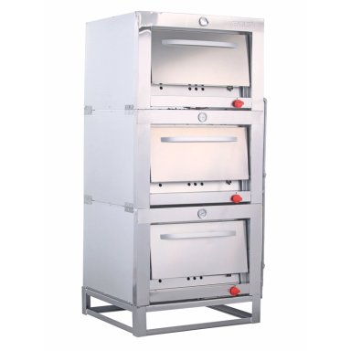 HORNO INDUSTRIAL 3 CAMARAS 65X65 ACERO INOX VHG-365C GLP - 3