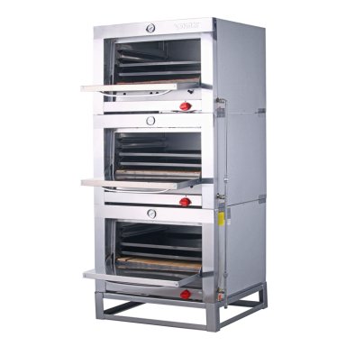 HORNO INDUSTRIAL 3 CAMARAS 65X65 ACERO INOX VHG-365C GLP - 4
