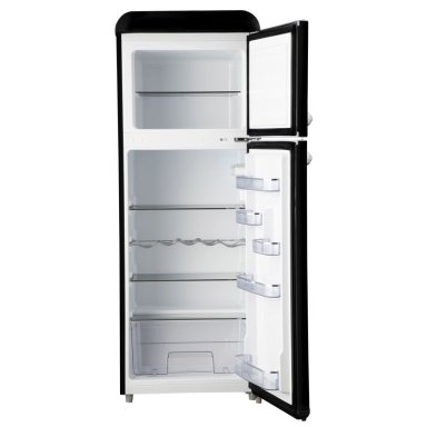 REFRIGERADOR RETRO FRIO DIRECTO 203 LTS LRT-210DFNR NEGRO - 4
