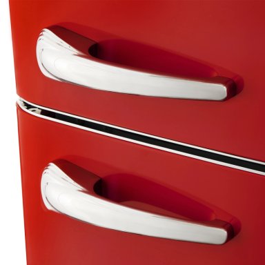 REFRIGERADOR RETRO FRIO DIRECTO 204 LTS LRT-210DFRR ROJO - 10
