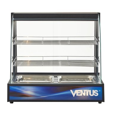 VENTUS VITRINA MANTENEDORA DE CALOR CURVA VMCD-2 SOBREMESA - 1