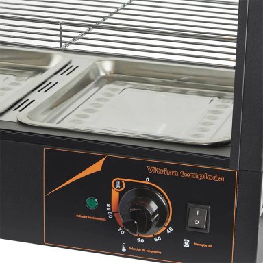 VENTUS VITRINA MANTENEDORA DE CALOR CURVA VMCD-2 SOBREMESA - 7