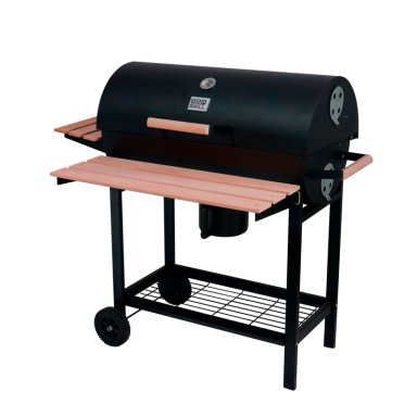 PARRILLA CARBON OREGON ESTILO TAMBOR - 3