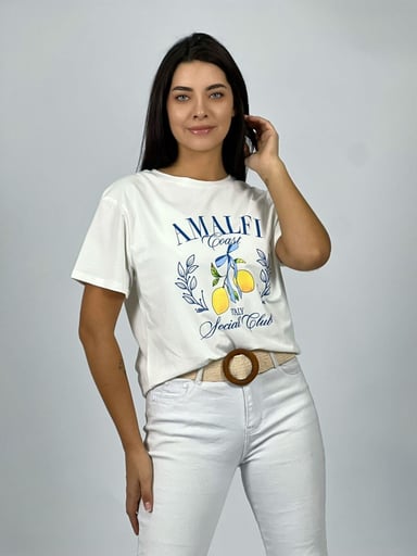 POLERA ALGODÓN MUJER ENIGMÁTICA DISEÑOS - 2