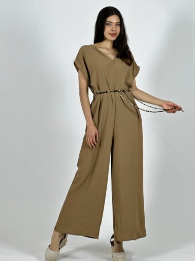 ENTERITO CEY CUELLO V BEIGE - 1