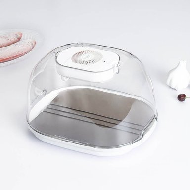 MAQUINA PARA DESCONGELADORA RAPIDA DE ALIMENTOS CARNE POLLO COLOR PLATEADO - 1