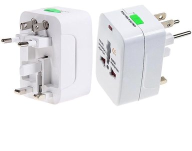 ENCHUFE ADAPTADOR UNIVERSAL VIAJERO - 3