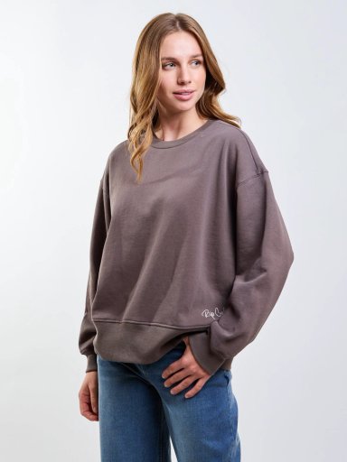 POLERON CR FROST CAFE  MUJER RIP CURL - 1