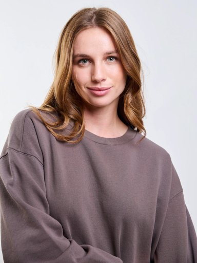 POLERON CR FROST CAFE  MUJER RIP CURL - 4