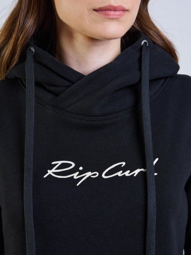 POLERON CANGURO BOREAL NEGRO MUJER RIP CURL - 5