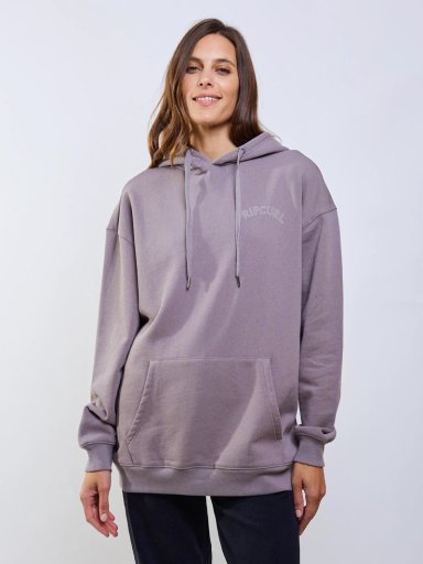 POLERON CANGURO SOLAR BEIGE MUJER RIP CURL - 6