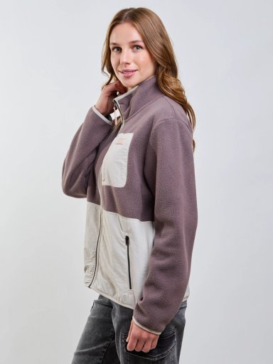 POLERON POLAR VANGUARD CAFE  MUJER RIP CURL - 3