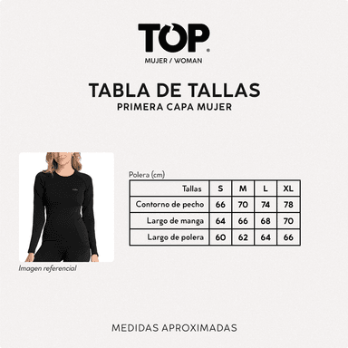 CAMISETA DEPORTIVA PRIMERA CAPA MICROFIBRA MUJER - 4