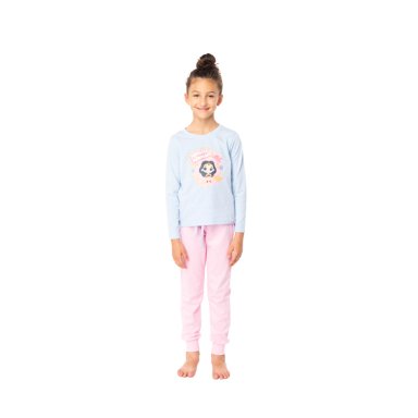 PIJAMA LARGO NIÑA ALGODÓN INVIERNO DC C1 - 1