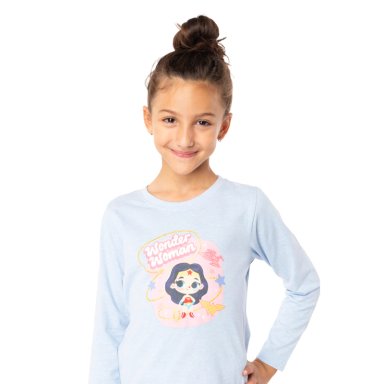 PIJAMA LARGO NIÑA ALGODÓN INVIERNO DC C1 - 3