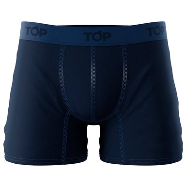 PACK 5 BÓXER ALGODÓN HOMBRE TOP AZUL MEDIO C4 - 5