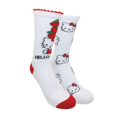 PACK 2 CALCETINES ALGODÓN MUJER TOP MULTICOLOR LARGOS HELLO KITTY C5 - 1