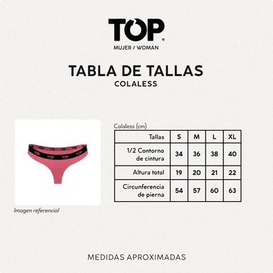 PACK 3 CALZÓN ALGODÓN MUJER TOP MULTICOLOR COLALESS ELÁSTICO HELLO KITTY C4 - 6