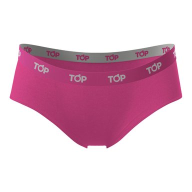 CALZÓN PANTALETAS ALGODÓN CON ELÁSTICO PACK 5 TOP - 4