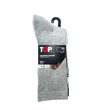 CALCETINES DEPORTIVOS LARGOS PACK 7 TOP - 5