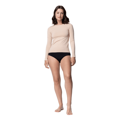 CAMISETA MANGA LARGA MICROFIBRA MUJER-CUELLO REDONDO C2 TOP - 2