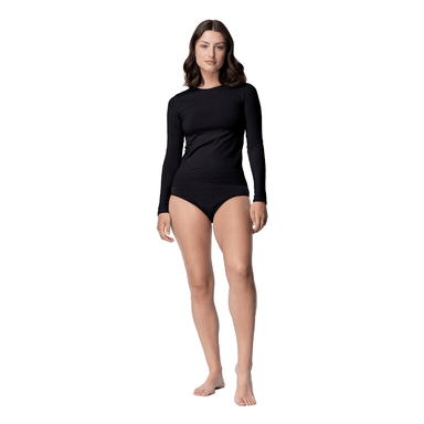 CAMISETA MANGA LARGA MICROFIBRA MUJER-CUELLO REDONDO C1 TOP - 2