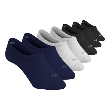 CALCETINES HOMBRE INVISIBLES PACK 7 C1 TOP - 1