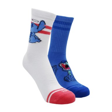 CALCETINES LARGOS MUJER ALGODON PACK 2 STITCH C3 TOP - 1