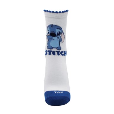 CALCETINES LARGOS MUJER ALGODON PACK 2 STITCH C2 TOP - 3