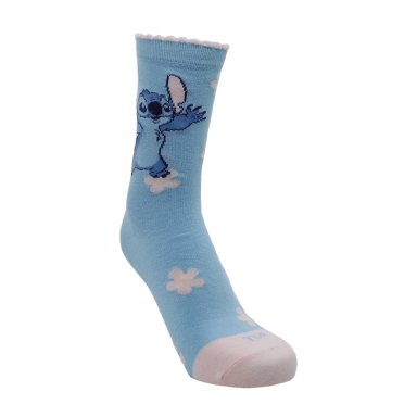 CALCETINES LARGOS MUJER ALGODON PACK 2 STITCH C1 TOP - 2