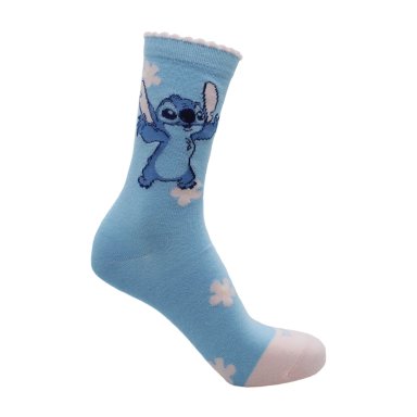 CALCETINES LARGOS MUJER ALGODON PACK 2 STITCH C1 TOP - 3