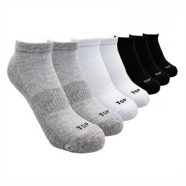 CALCETINES DEPORTIVOS TOBILLEROS MUJER PACK 7 C1 TOP - 1