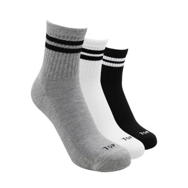 CALCETINES MUJER DEPORTIVOS MEDIA CAÑA PACK 3 C1 TOP - 1