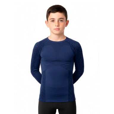 CAMISETA DEPORTIVA PRIMERA CAPA MICROFIBRA NIÑO U.DE CHILE TOP - 1