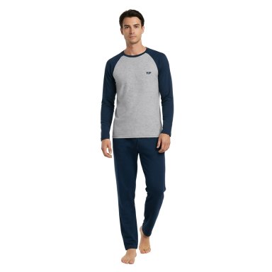 PIJAMA ALGODON INVIERNO HOMBRE C1 TOP - 1