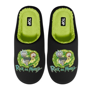 PANTUFLA HOMBRE RICK AND MORTY TOP - 1