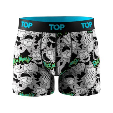 BOXER MEDIO ALGODON PACK 3 RICK AND MORTY C4 TOP - 2