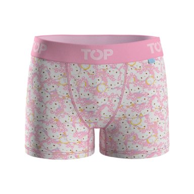 BOXER MEDIO NIÑA ALGODON PACK 4 HELLO KITTY C2 TOP - 5