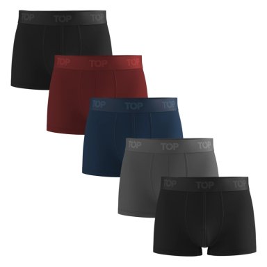 BOXER CORTO ALGODON PACK 5 C1 TOP - 1