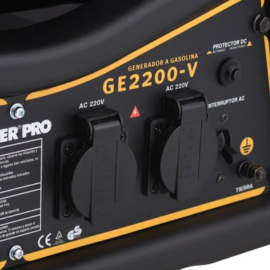 GENERADOR MONOFÁSICO POWER PRO GE2200V 2.2 KVA GASOLINA - 5