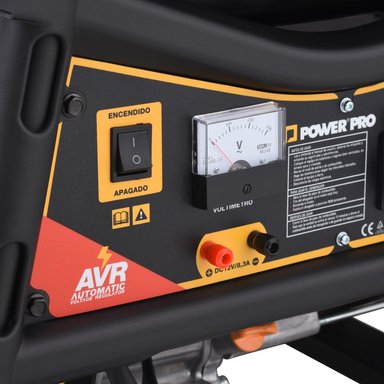 GENERADOR MONOFÁSICO POWER PRO GE2200V 2.2 KVA GASOLINA - 6