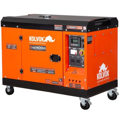 GENERADOR TRIFÁSICO KOLVOK GS1400D3 14KVA DIESEL - 2