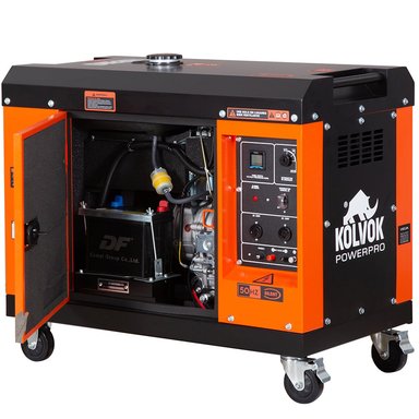 GENERADOR MONOFÁSICO KOLVOK GS700D 5KVA DIESEL - 2
