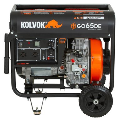 GENERADOR MONOFÁSICO KOLVOK GO65DE 6.5KVA DIESEL - 1